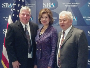 TailsSpin's Jeff Manley and Jusak Yang Bernhard with Maria Contreras-Sweet of SBA.jpg