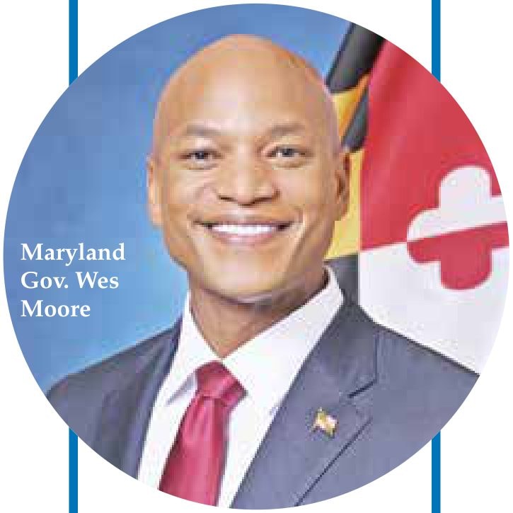 Maryland Gov. Wes Moore, recipient of the 2025 Equality Champion award.